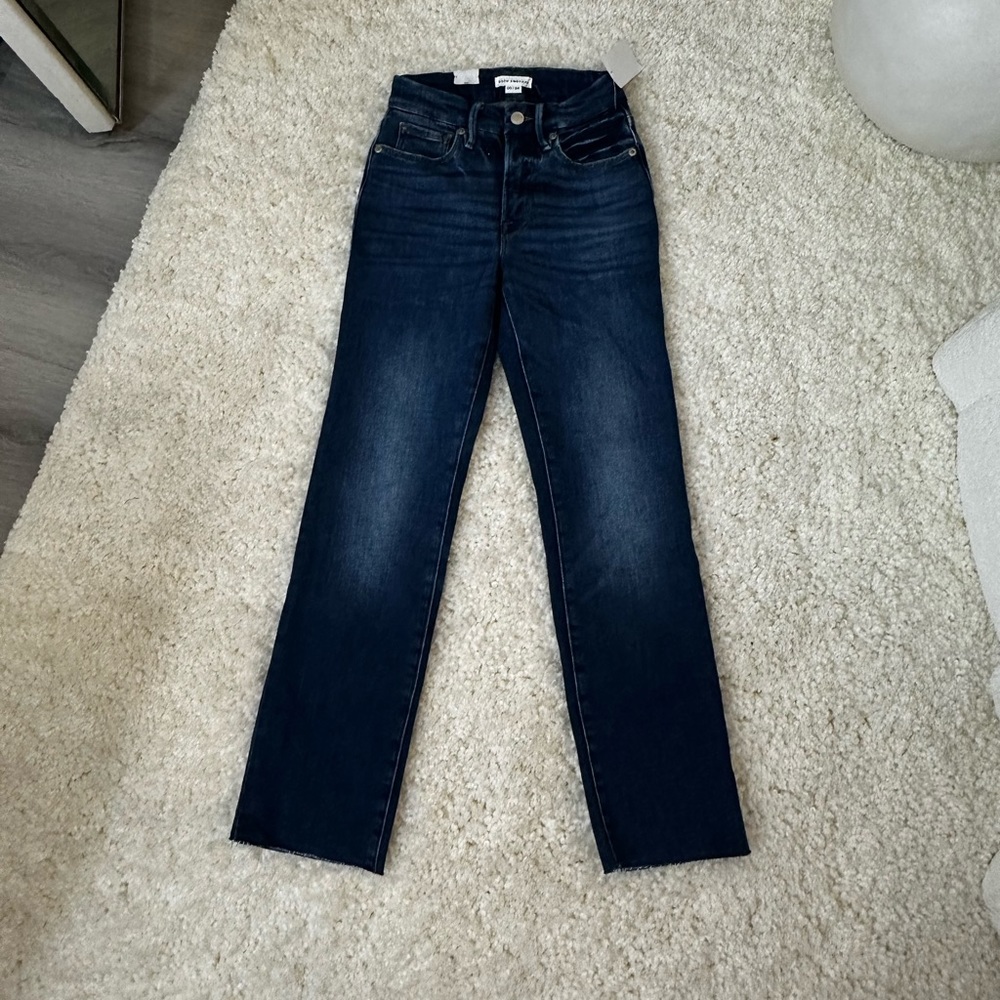 NWT Good American Jeans, SZ 00/24